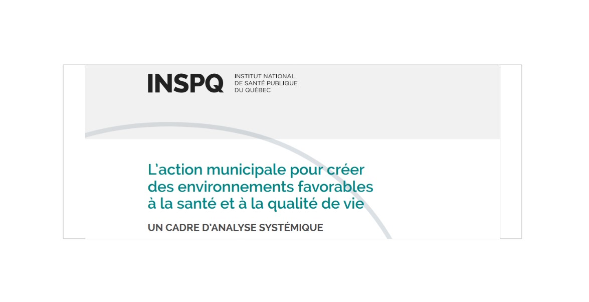 L’action Municipale Pour Créer Des Environnements Favorables à La Santé ...